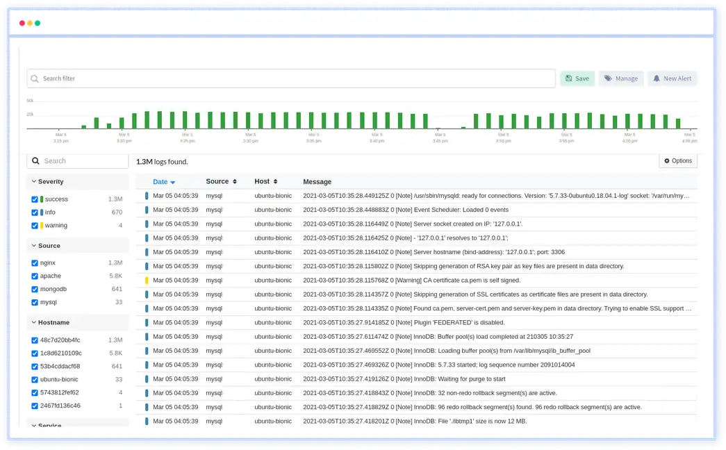 Atatus Logs Monitoring and Management