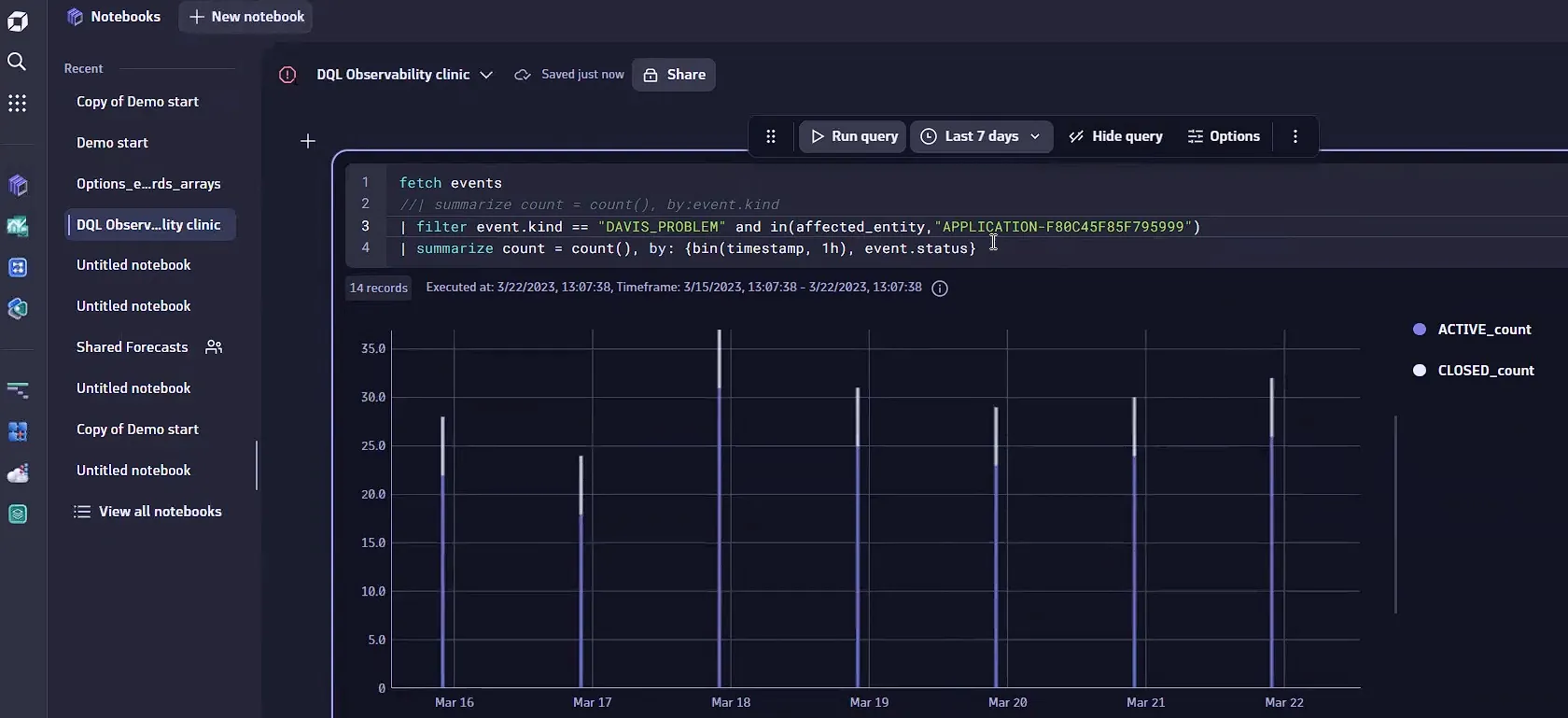 DQL-observability-clinic