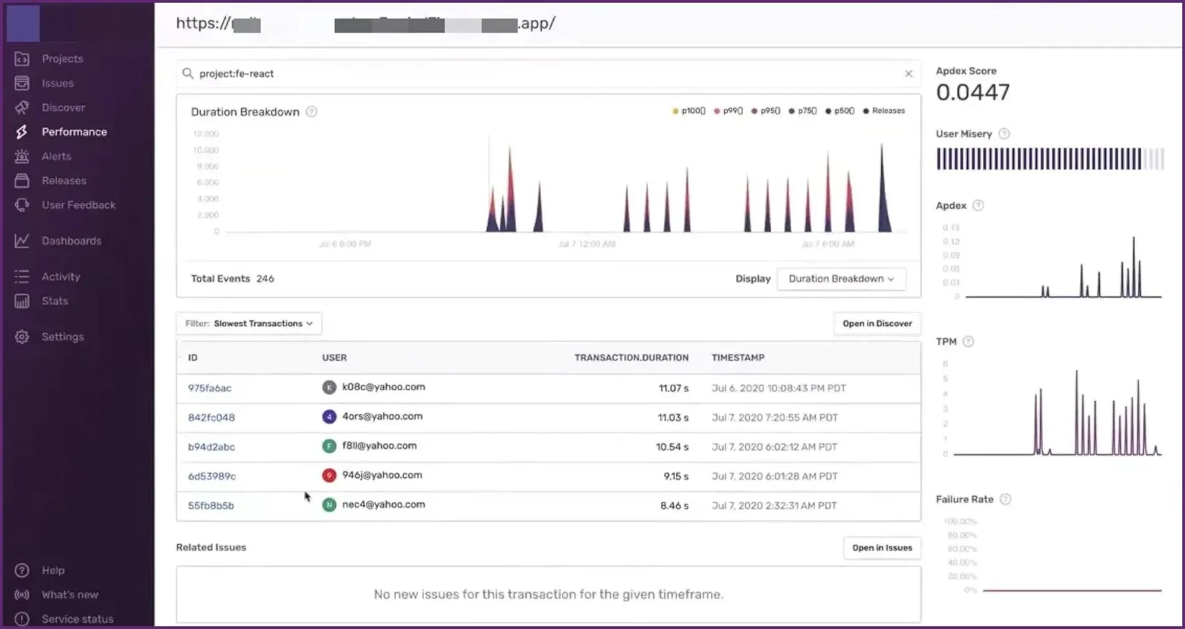 sentry-performance-monitoring
