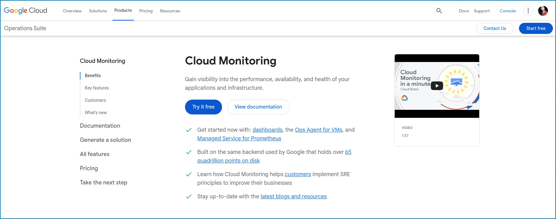 Google Cloud Monitoring