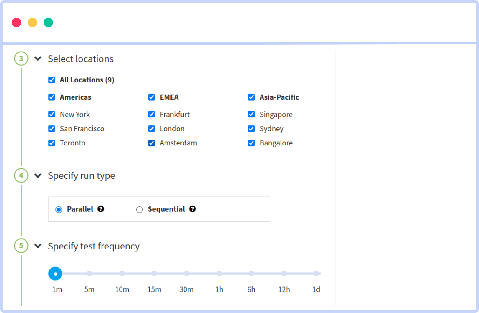 Frequent Uptime Interval Checks